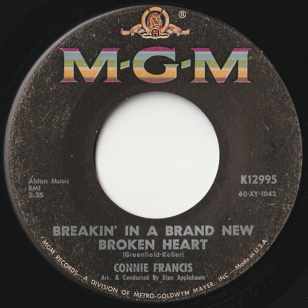 Connie Francis - Breakin' In A Brand New Broken Heart / Someone Else's Boy (7 inch Record / Used)