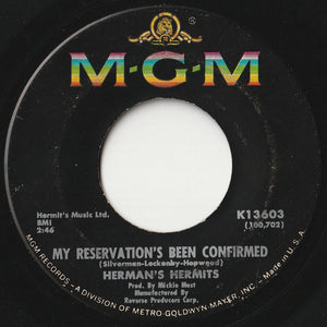 Herman's Hermits - Dandy / My Reservation’s Been Confirmed (7 inch Record / Used)