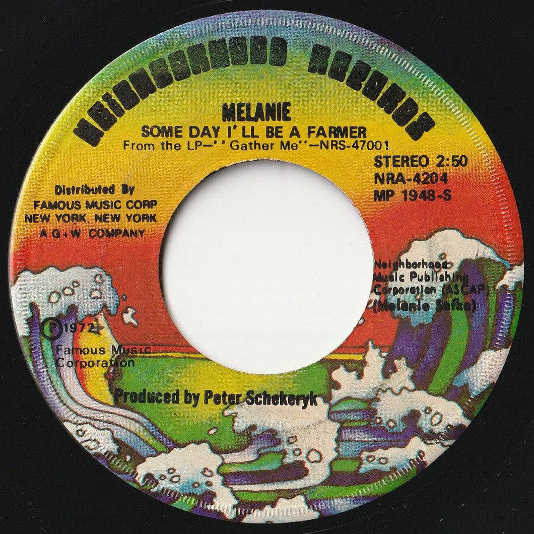 Melanie - Some Day I'll Be A Farmer / Steppin' (7 inch Record / Used)