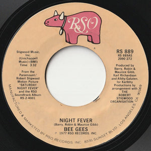 Bee Gees - Night Fever / Down The Road (7 inch Record / Used)