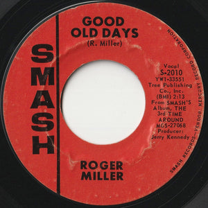 Roger Miller - England Swings / Good Old Days (7 inch Record / Used)