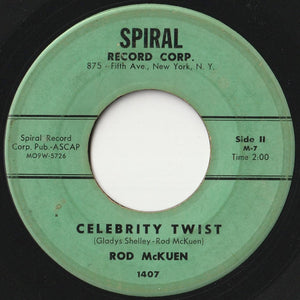 Rod McKuen - Oliver Twist / Celebrity Twist (7 inch Record / Used)