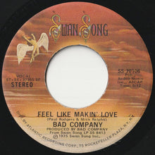 画像をギャラリービューアに読み込む, Bad Company - Feel Like Makin&#39; Love / Wild Fire Woman (7 inch Record / Used)
