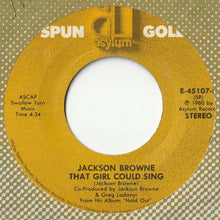 画像をギャラリービューアに読み込む, Jackson Browne - Boulevard / That Girl Could Sing (7 inch Record / Used)
