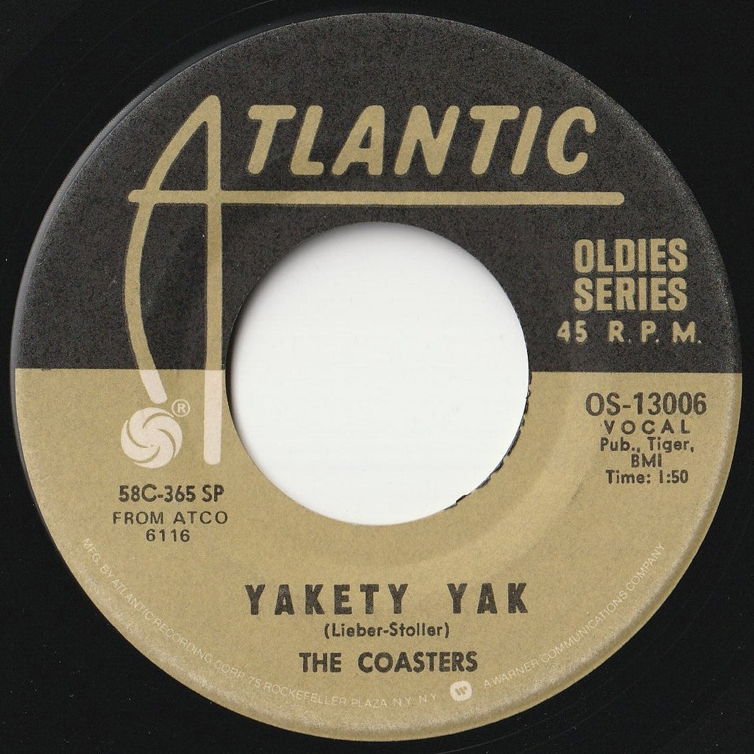 Coasters - Yakety Yak / Along Came Jones (7 inch Record / Used)