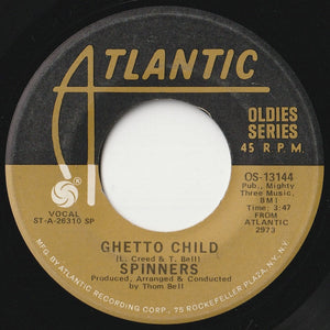 Spinners - Could It Be I'm Falling In Love / Ghetto Child (7 inch Record / Used)