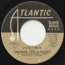 画像をギャラリービューアに読み込む, Emerson, Lake &amp; Palmer - Lucky Man / From The Beginning (7 inch Record / Used)
