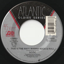 画像をギャラリービューアに読み込む, AC/DC - Moneytalks / That&#39;s The Way I Wanna Rock &amp; Roll (7 inch Record / Used)
