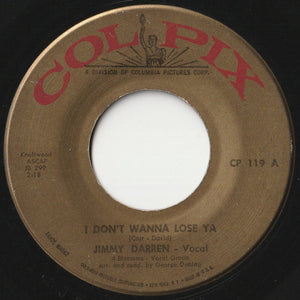 James Darren - Angel Face / I Don't Wanna Lose Ya (7 inch Record / Used)