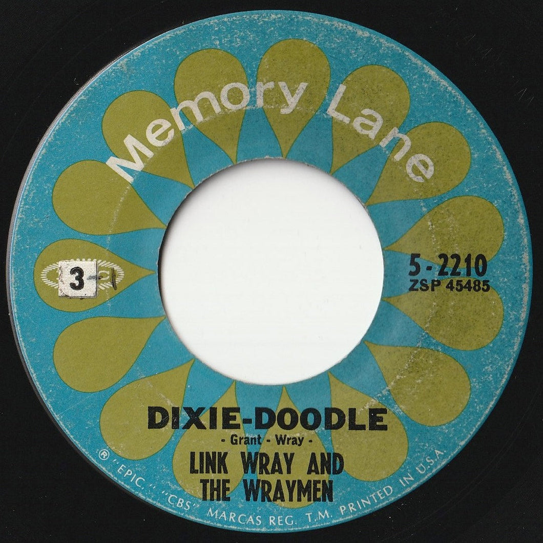 Link Wray And His Ray Men - Dixie-Doodle / Raw-Hide (7 inch Record / Used)