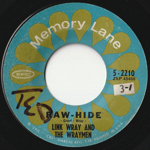 Link Wray And His Ray Men - Dixie-Doodle / Raw-Hide (7 inch Record / Used)