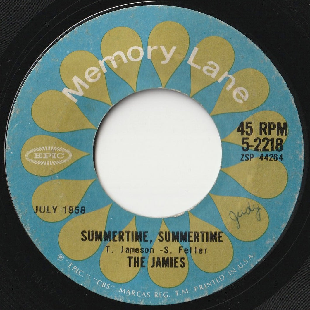 Jamies - Summertime, Summertime / Searching For You (7 inch Record / Used)