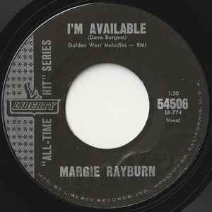 Margie Rayburn - Freight Train / I'm Available (7 inch Record / Used)