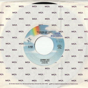 Johnny Ace - Pledging My Love / Anymore (7 inch Record / Used)