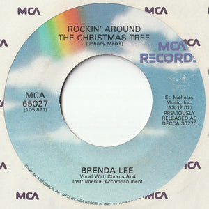 Brenda Lee - Rockin' Around The Christmas Tree / Papa Noe (7 inch Record / Used)