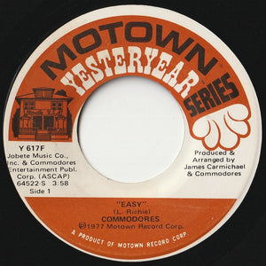 Commodores - Easy / Brick House (7 inch Record / Used)