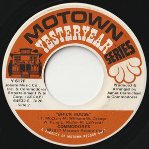 Commodores - Easy / Brick House (7 inch Record / Used)