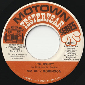 Smokey Robinson - Cruisin' / Let Me Be The Clock (7 inch Record / Used)