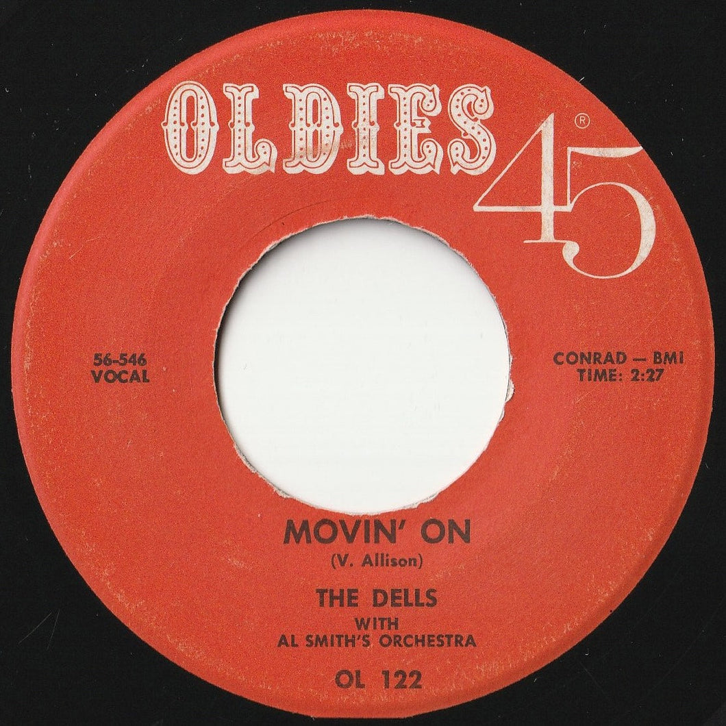 Dells / Preston Epps - Movin' On / Bongo Rock (7 inch Record / Used)