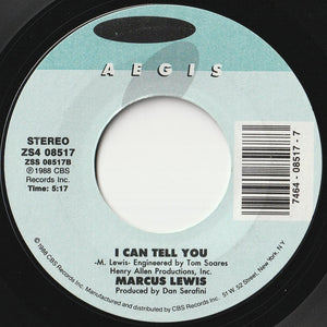 Marcus Lewis - The Club / I Can Tell You (7 inch Record / Used)