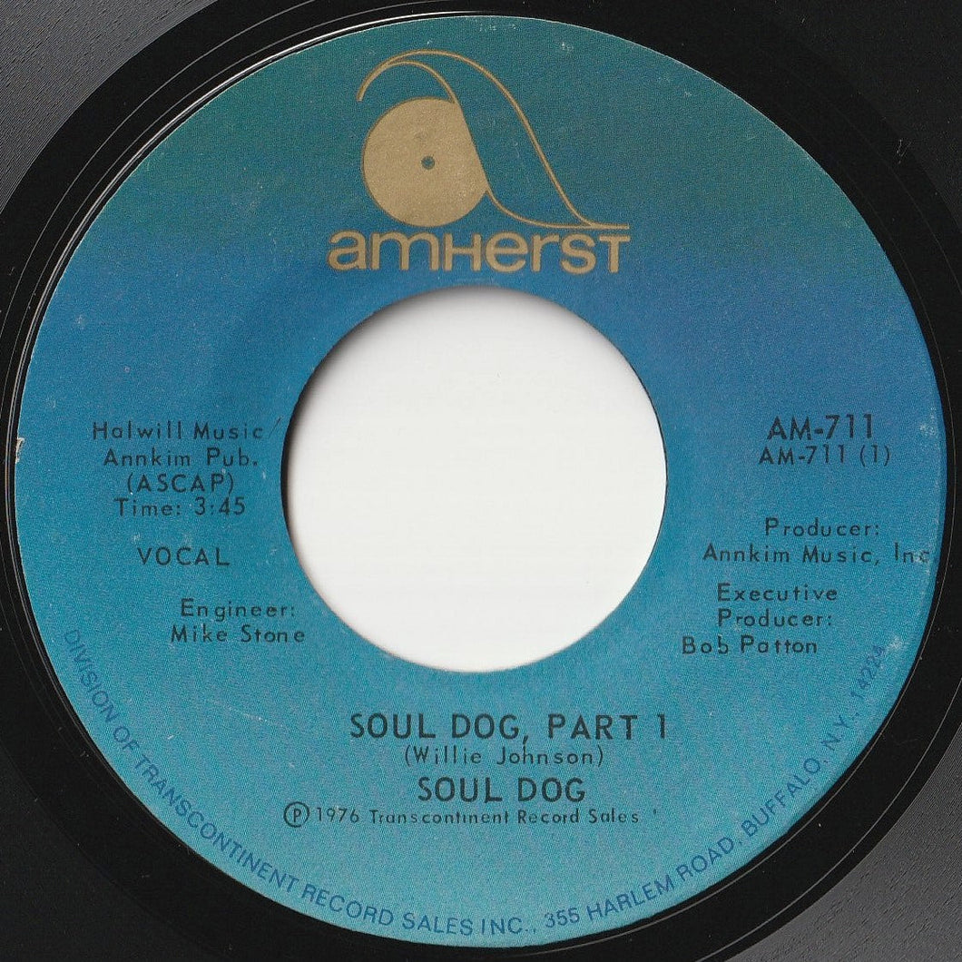 Soul Dog - Soul Dog (Part 1) / (Part 2) (7 inch Record / Used)