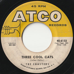 Coasters - Charlie Brown / Three Cool Cats (7 inch Record / Used)