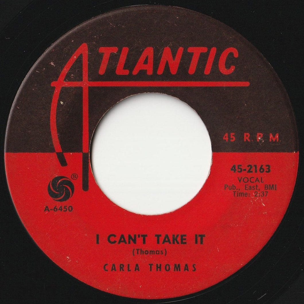 Carla Thomas - I Can't Take It / I'll Bring It Home To You (7 inch Record / Used)