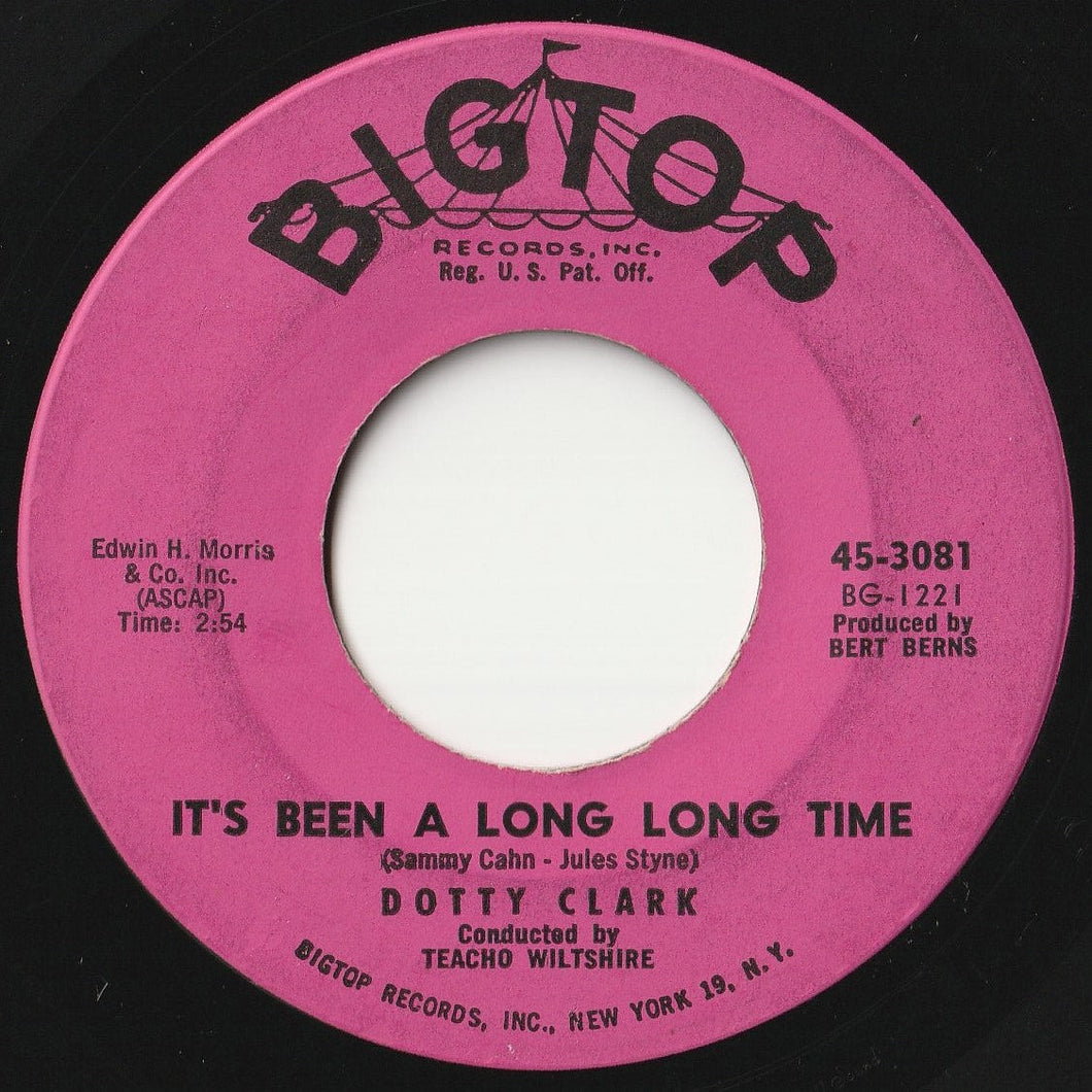 Dotty Clark - It's Been A Long Long Time / That's A Step In The Right Direction (7 inch Record / Used)