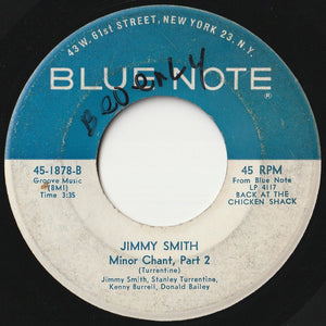 Jimmy Smith - Minor Chant (Part 1) / (Part 2) (7 inch Record / Used)