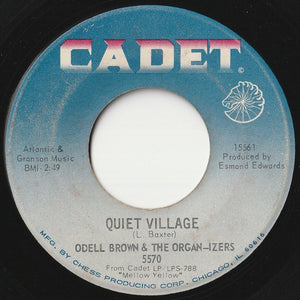 Odell Brown & The Organ-izers - Mellow Yellow / Quiet Village (7 inch Record / Used)