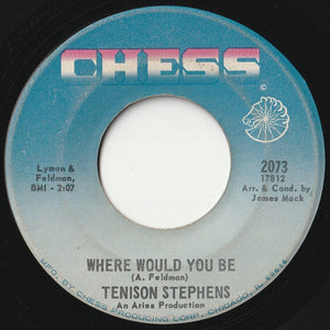 Tennyson Stephens - Where Would You Be / Can't Take My Eyes Off You (7 inch Record / Used)