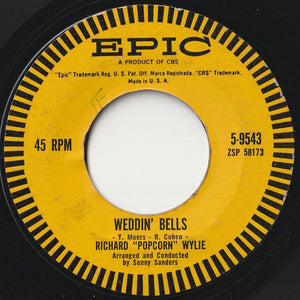 Richard "Popcorn" Wylie - Come To Me / Weddin' Bells (7 inch Record / Used)