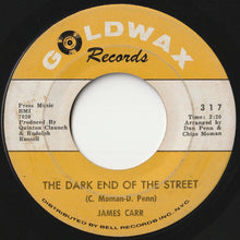 Load image into Gallery viewer, James Carr - The Dark End Of The Street / Lovable Girl (7 inch Record / Used)
