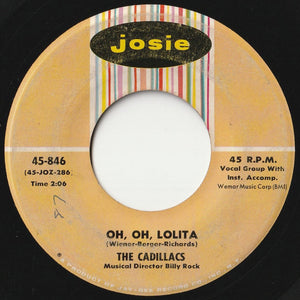 Cadillacs - Peek-A-Boo / Oh, Oh, Lolita (7 inch Record / Used)