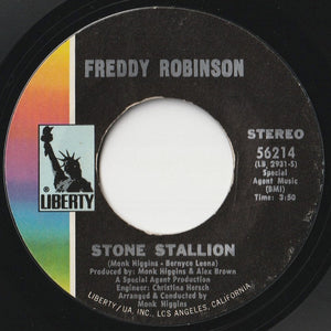 Freddie Robinson - Stone Stallion / Carmalita (7 inch Record / Used)