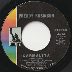 Freddie Robinson - Stone Stallion / Carmalita (7 inch Record / Used)