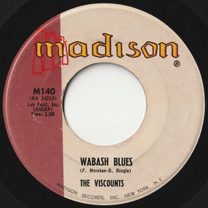 Viscounts - Wabash Blues / So Slow (7 inch Record / Used)