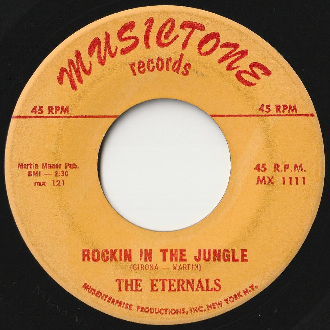 Eternals - Rockin In The Jungle / Rock 'N' Roll Cha-Cha (7 inch Record / Used)