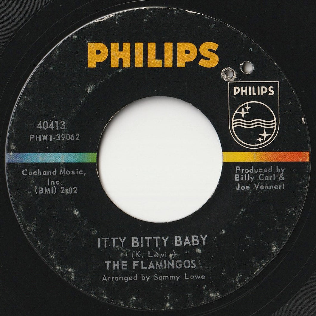 Flamingos - Itty Bitty Baby / She Shook My World (7 inch Record / Used)