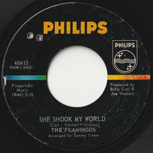 画像をギャラリービューアに読み込む, Flamingos - Itty Bitty Baby / She Shook My World (7 inch Record / Used)
