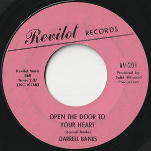 Darrell Banks - Open The Door To Your Heart / Our Love (Is In The Pocket) (7 inch Record / Used)