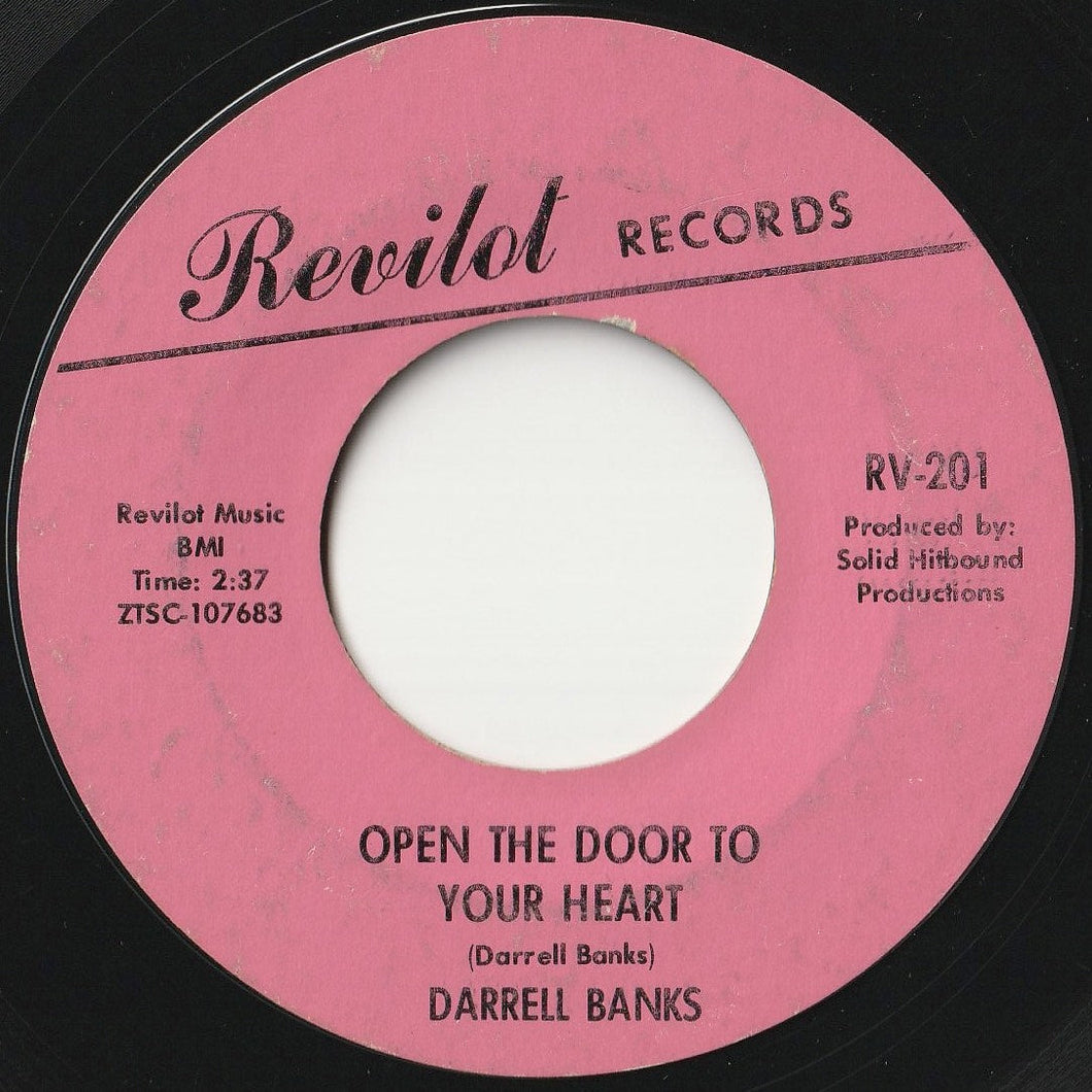 Darrell Banks - Open The Door To Your Heart / Our Love (Is In The Pocket) (7 inch Record / Used)