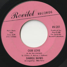 Load image into Gallery viewer, Darrell Banks - Open The Door To Your Heart / Our Love (Is In The Pocket) (7 inch Record / Used)
