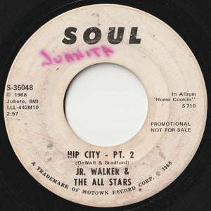 Junior Walker & The All Stars - Hip City - Pt. 2 / Hip City - Pt. 2 (7 inch Record / Used)