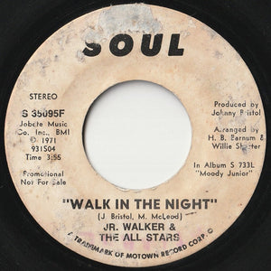 Junior Walker & The All Stars - Walk In The Night (Mono) / (Stereo) (7 inch Record / Used)