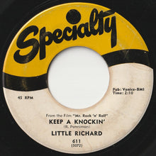 画像をギャラリービューアに読み込む, Little Richard - Keep A Knockin&#39; / Can&#39;t Believe You Wanna Leave (7 inch Record / Used)
