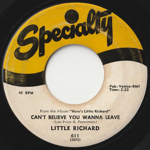 Little Richard - Keep A Knockin' / Can't Believe You Wanna Leave (7 inch Record / Used)