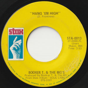 Booker T & The MG's - Over Easy / Hang 'Em High (7 inch Record / Used)