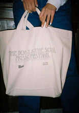 Charger l&#39;image dans la galerie, Solidity Records × The Project Archive 『The Body &amp; The Soul 2 Way Canvas Tote Bag』
