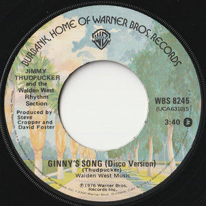 Doonesbury's Jimmy Thudpucker - Ginny's Song / (Disco Version) (7 inch Record / Used)